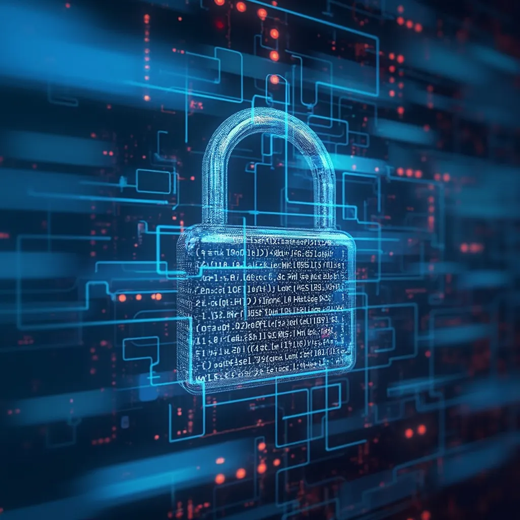 Cadeado digital com padrões de código