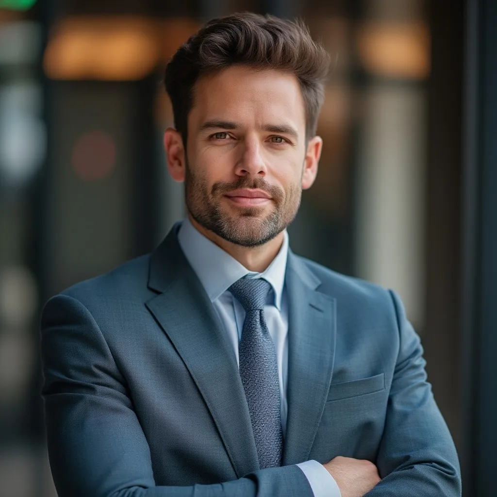 Retrato de Miguel Santos, Arquiteto de Soluções Financeiras